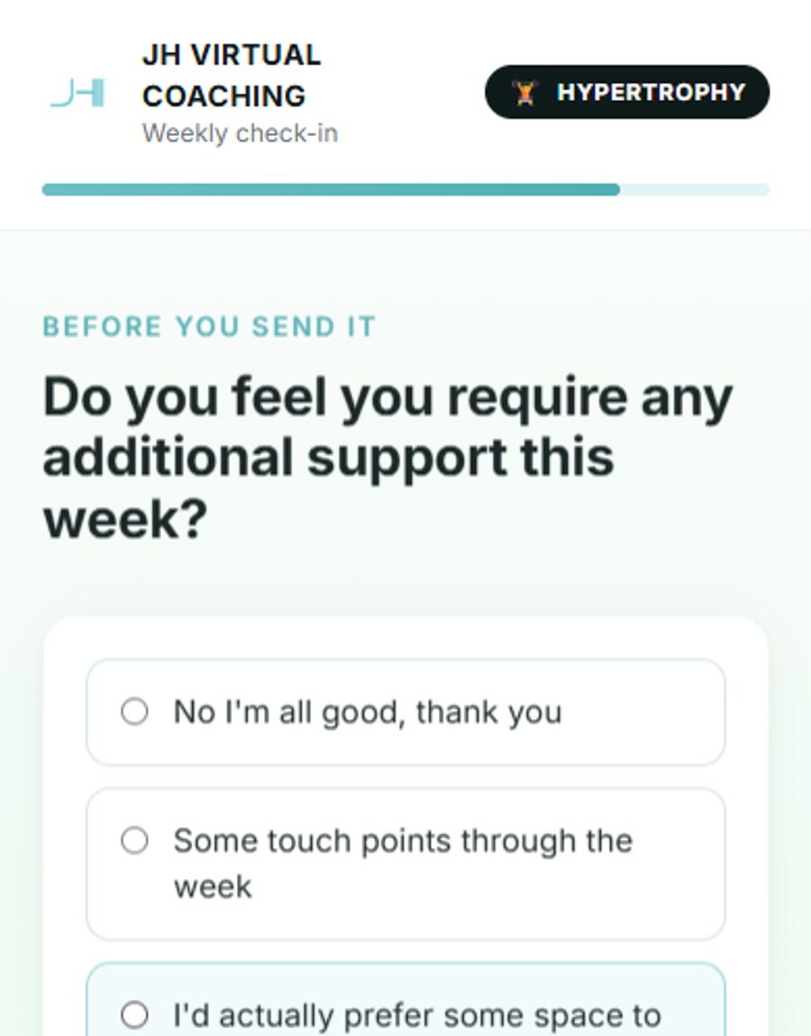 A deeper support branch